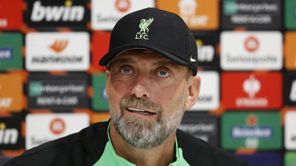 Jürgen Klopp durante la rueda de prensa previa al encuentro de Champions