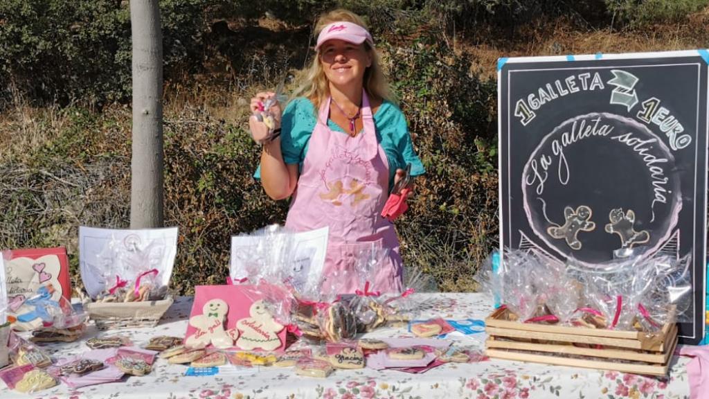 Patricia Franco, creadora del proyecto 'La Galleta Solidaria'.