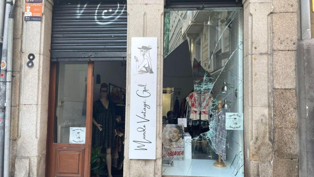 Roban en una tienda del centro de A Coruña: No sé si valoro seguir abierta