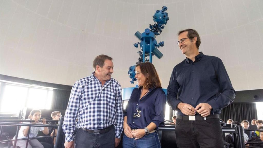 El planetario de la Casa de las Ciencias de A Coruña estrena su nuevo y moderno proyector