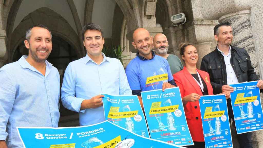 Presentación de la Carrera de Empresas Galicia en O Porriño.