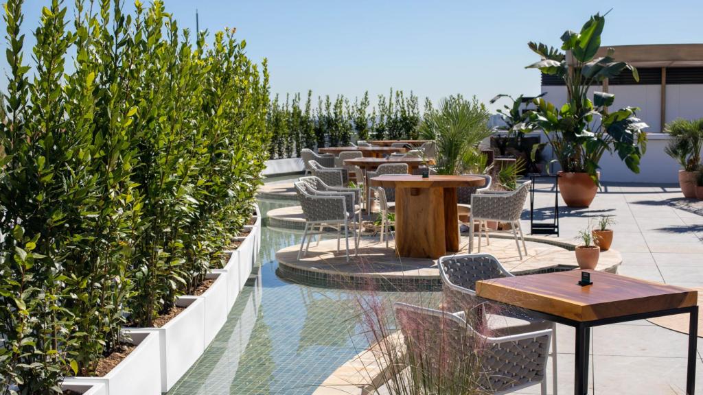 La terraza de Finca Bandida.