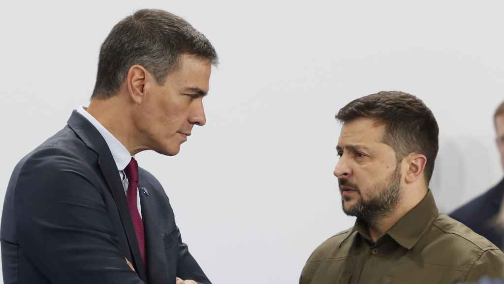 Pedro Sánchez y Zelenski en Granada.