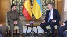El Rey mantiene un encuentro con el presidente de Ucrania, Volodímir Zelenski