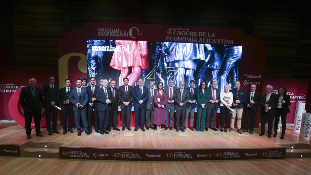 Los galardonados de la pasada edición de los premios cámara.