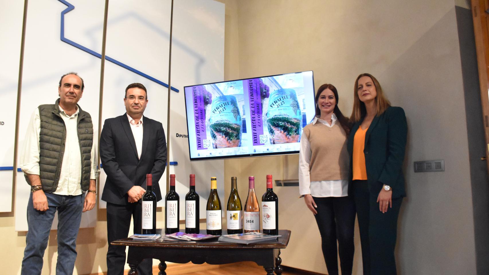 Presentación de la XXXIII edición de la Fiesta de la Vendimia de Peñafiel