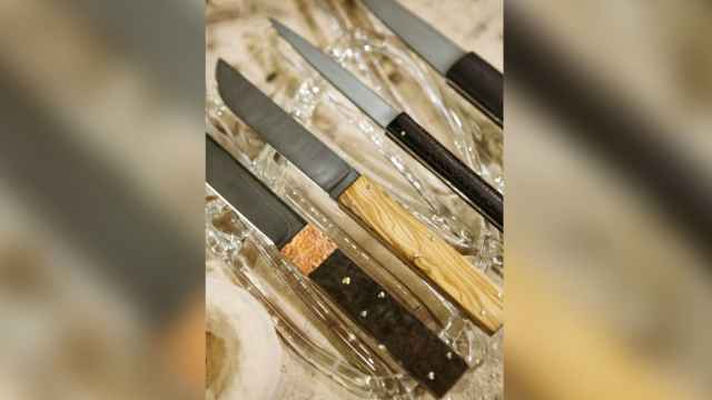 Nuevos cuchillos de diseño para chefs de alta cocina 'made in Albacete'