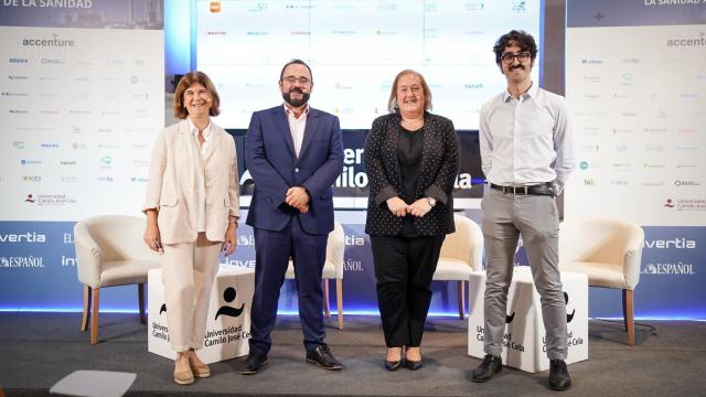 María Lourdes Martínez-Berganza Asensio, Eduardo Ortega, Marta Galipienzo y Alberto Cotillas Rodero.