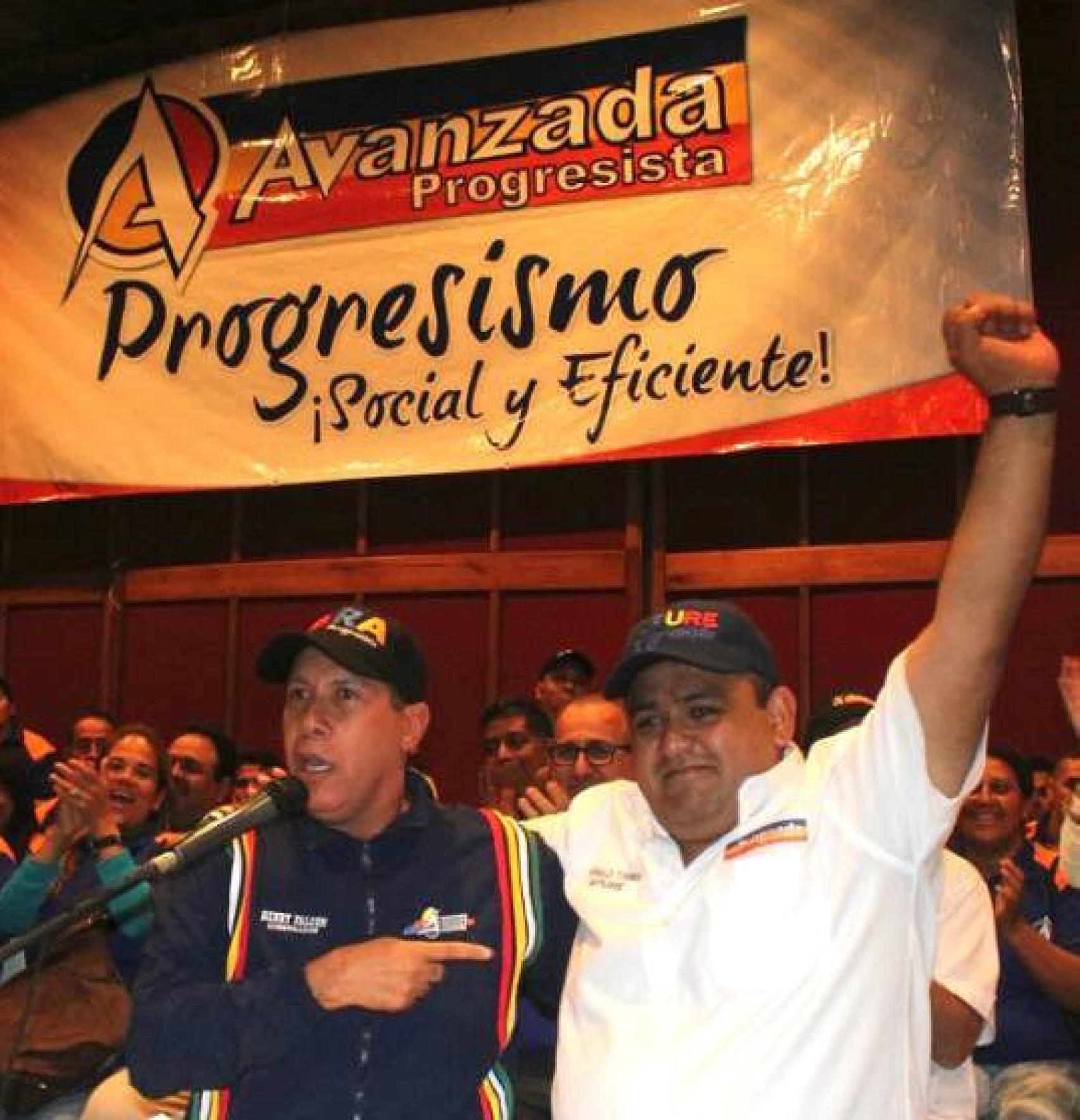 Ronald Torres como político en el estado de Apure, en Venezuela