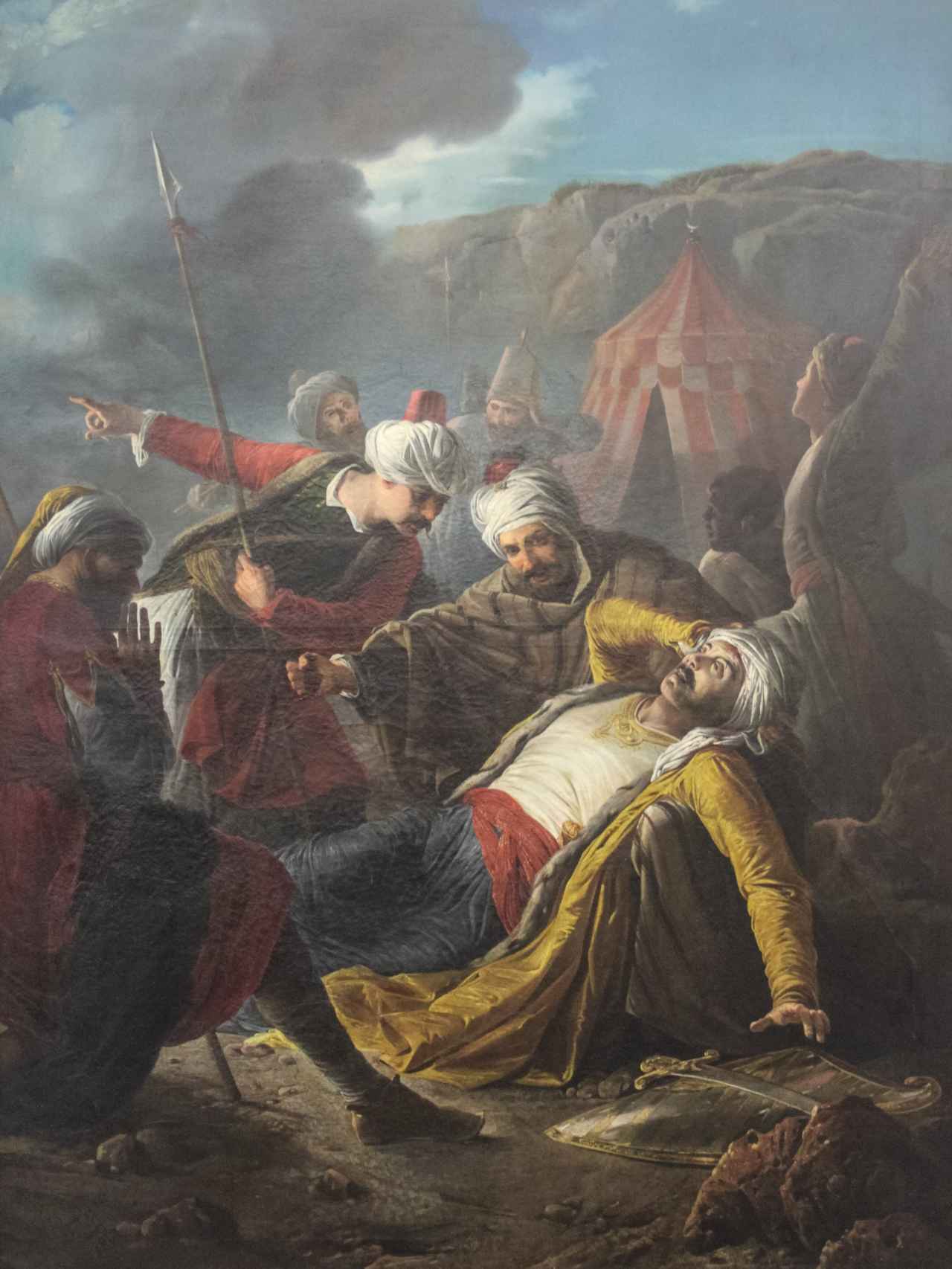 La muerte de Dragut en Malta.