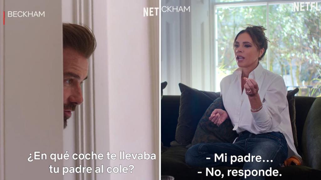 La escena viral de 'Beckham'.