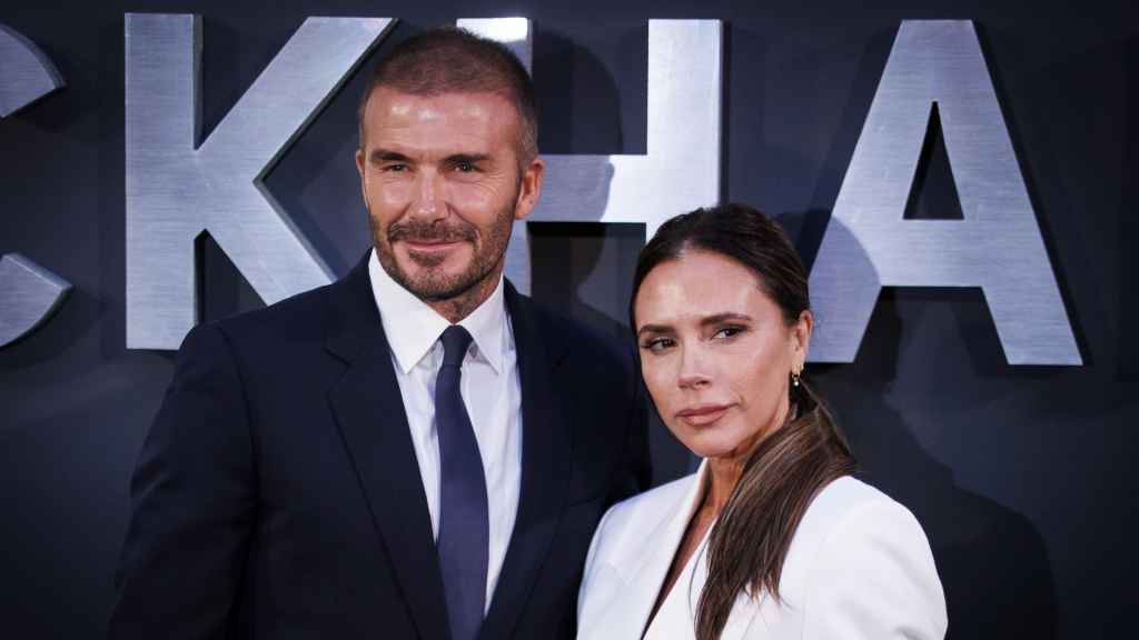 David y Victoria Beckham en el estreno del documental 'Beckham', el 3 de octubre.