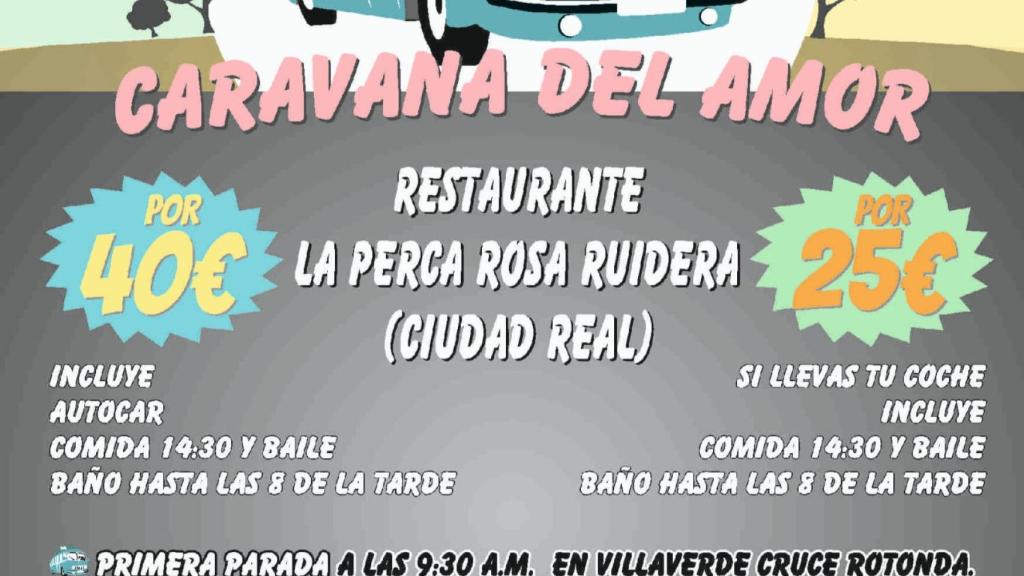 La Caravana del Amor llegar este s bado a un restaurante de