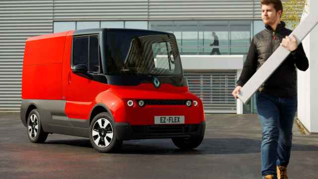 Prototipo presentado hace unos años por Renault de un posible comercial ligero y eléctrico.