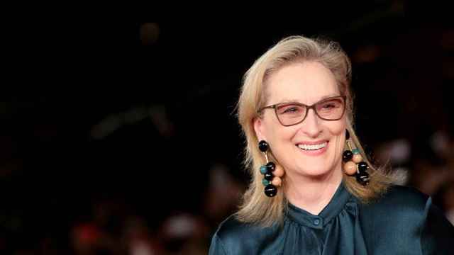 Meryl Streep en el Rome Film Festival en 2016