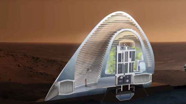 Un prototipo de casa en la Luna del proyecto Olympus