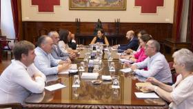Reunión del Concello da Coruña con el Consorcio das Mariñas.