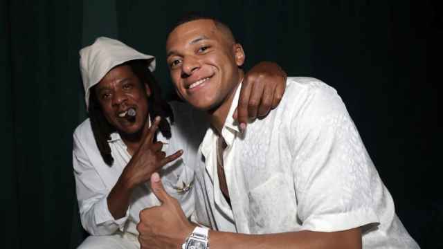 Kylian Mbappé, de fiesta con el rapero Jay-Z