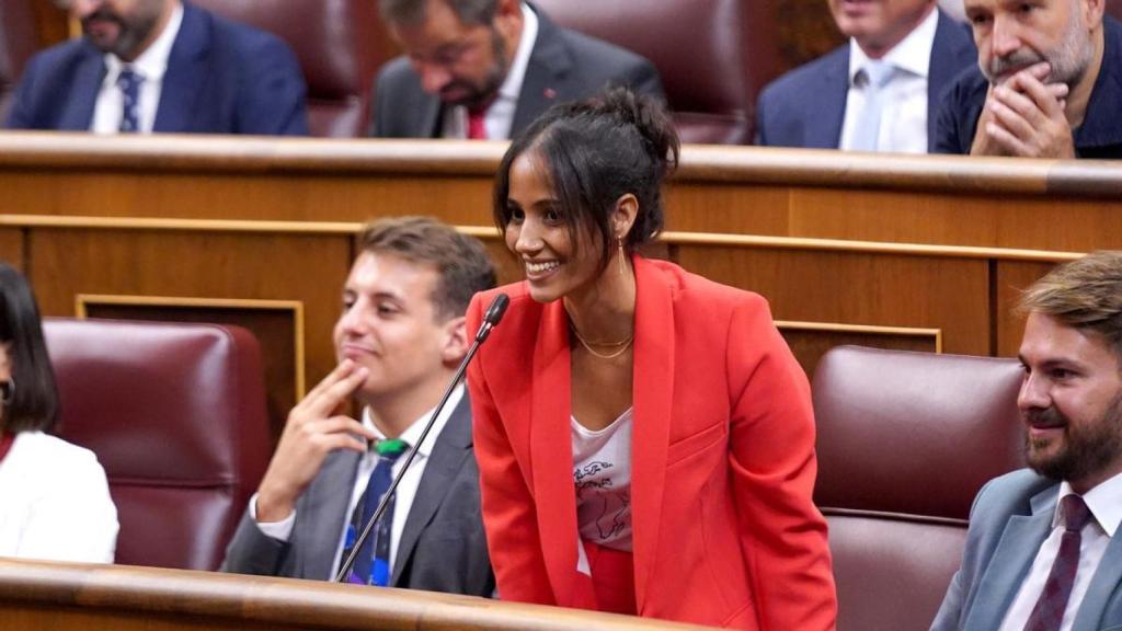 Tesh Sidi, en el Congreso de los Diputados.