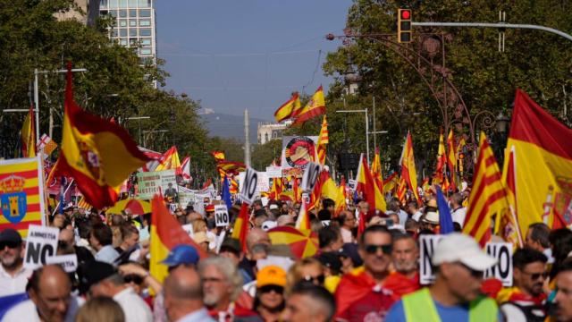 Manifestación contra la amnistía, este domingo