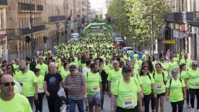 Marcha contra el cáncer en Salamanca