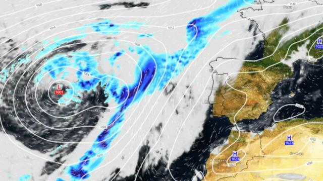 Las temperaturas caen en todo el territorio de la Península con riesgo de lluvias en estas zonas