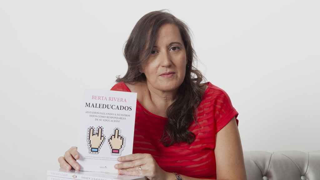 Berta Rivera presenta su primer libro: 'Maleducados. ¿Estamos fallando a nuestros hijos como responsables de su educación?'