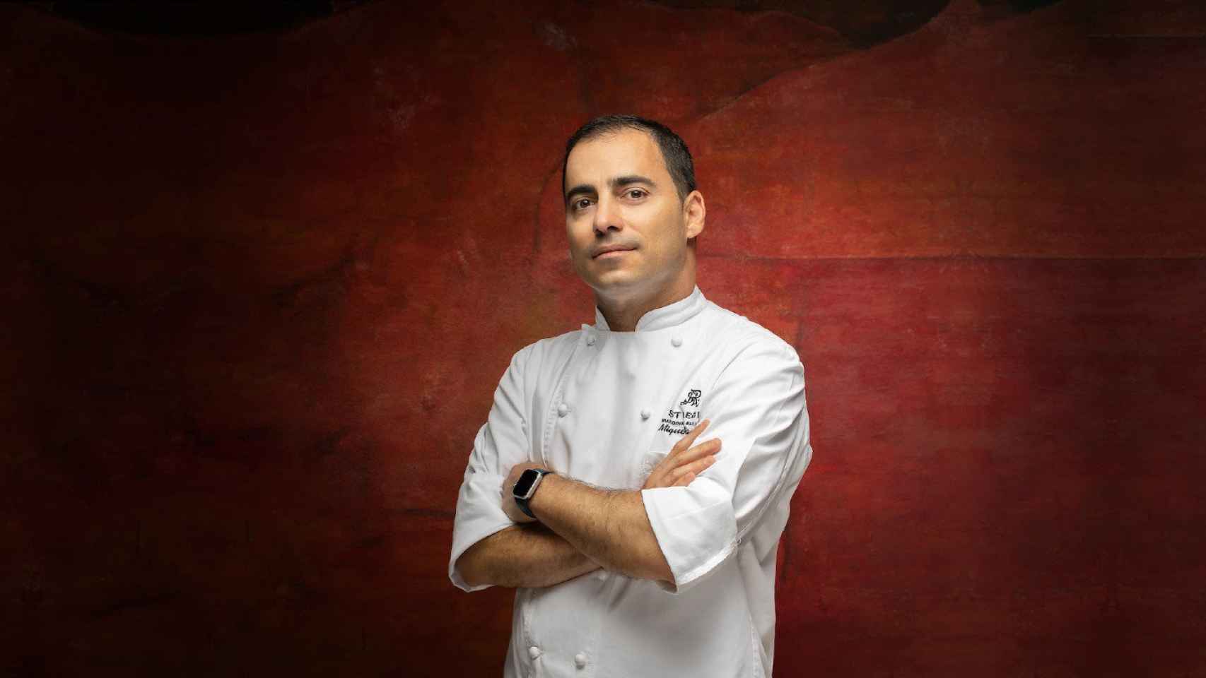 El chef del restaurante 'Es Fum', Miguel Navarro.