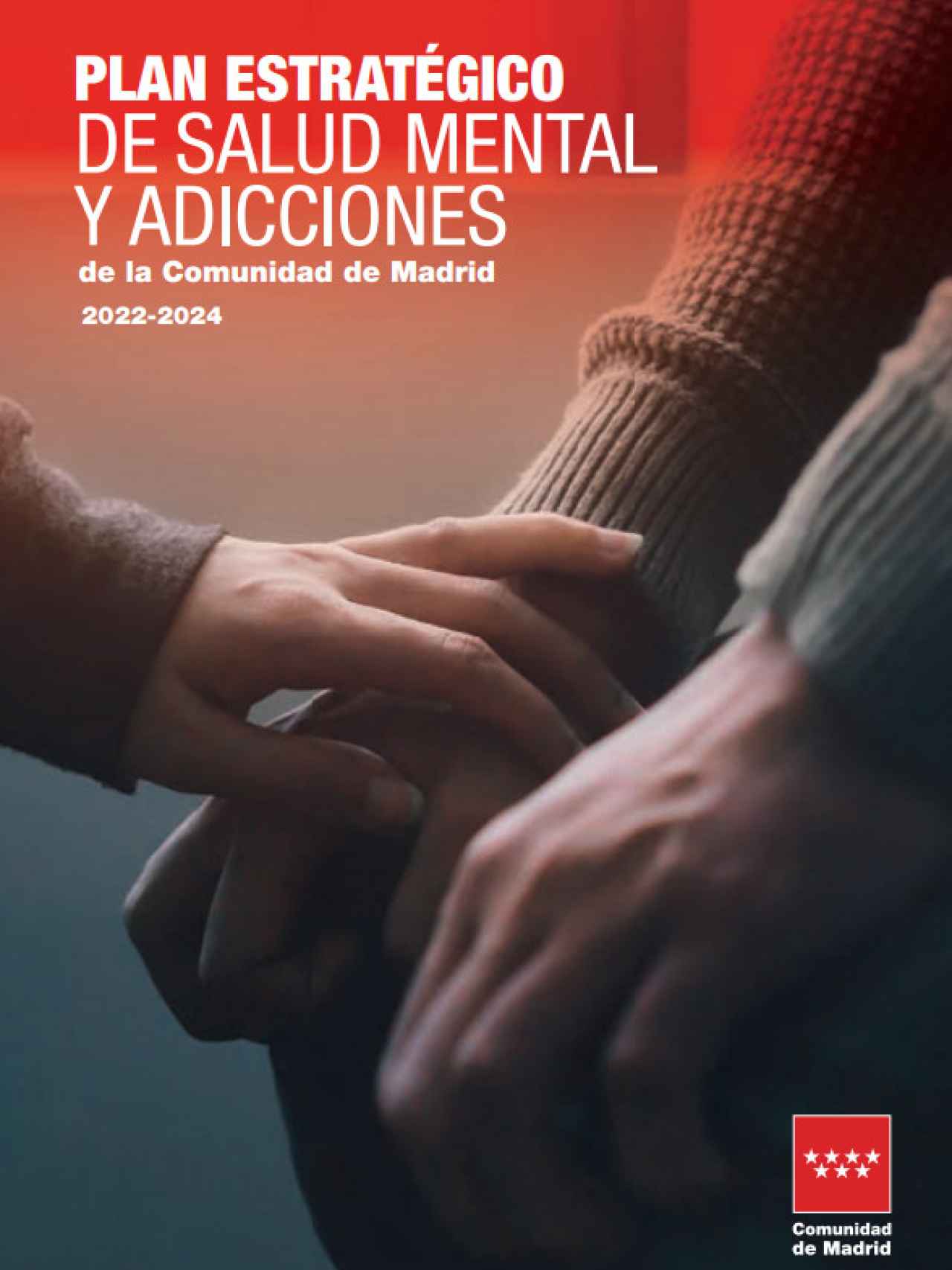 Portada del Plan Estratégico de Salud Mental y Adicciones 2022-2024.
