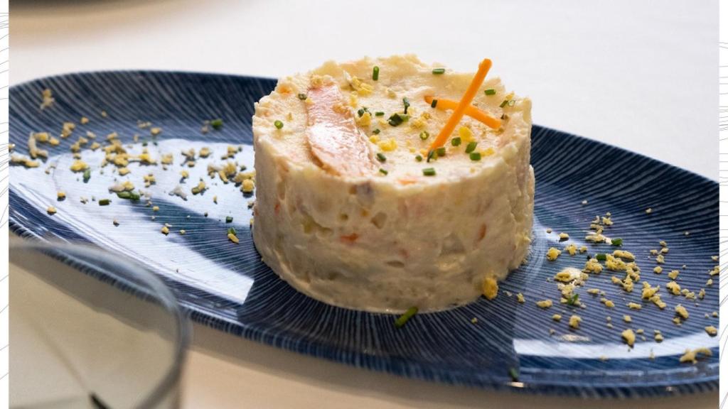 Ensaladilla rusa de la carta de Hermanos Alba.