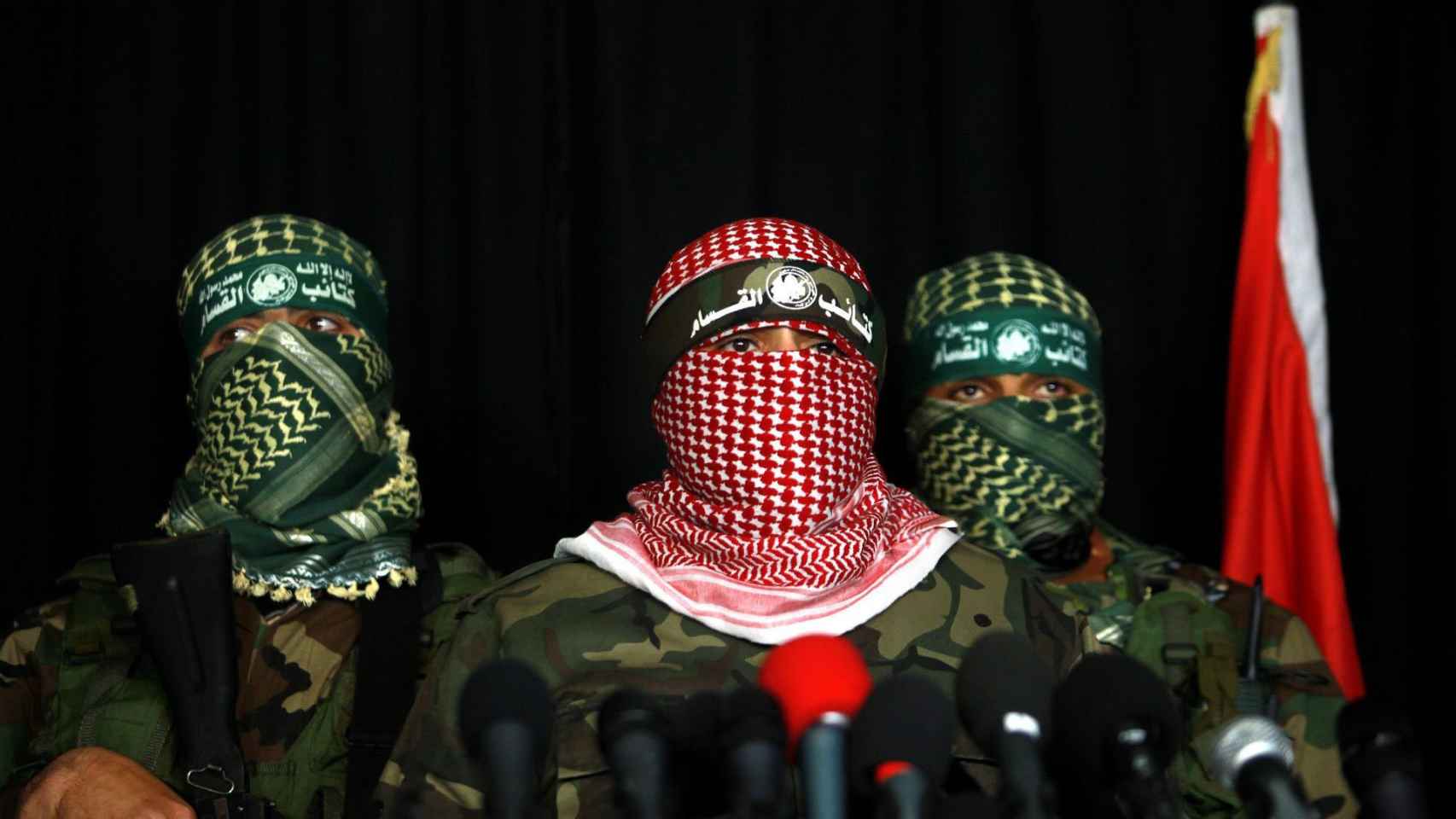 El general Abu Obaida, portavoz de las brigadas de Hamás.