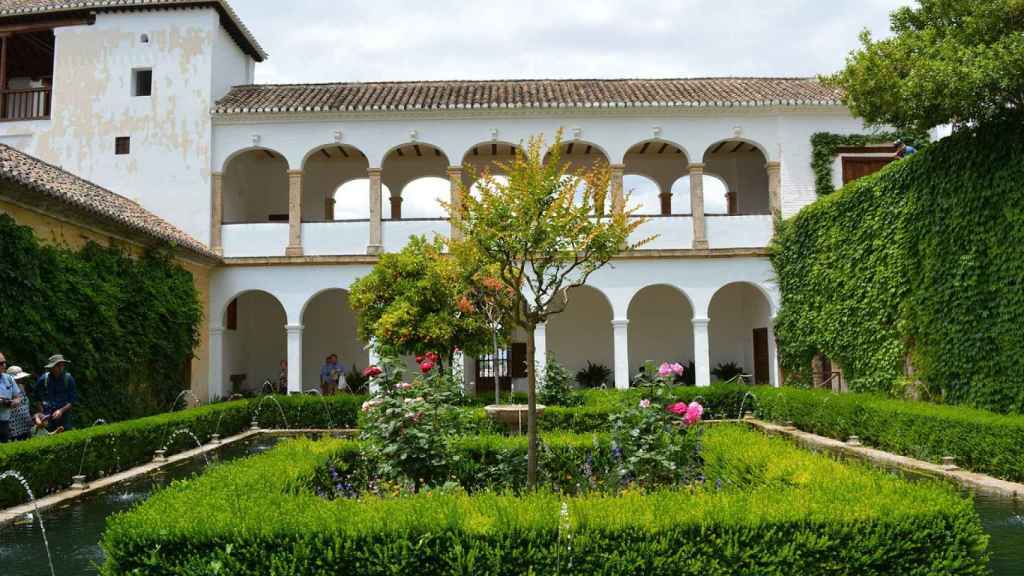 Jardines del Generalife (Granada, España).