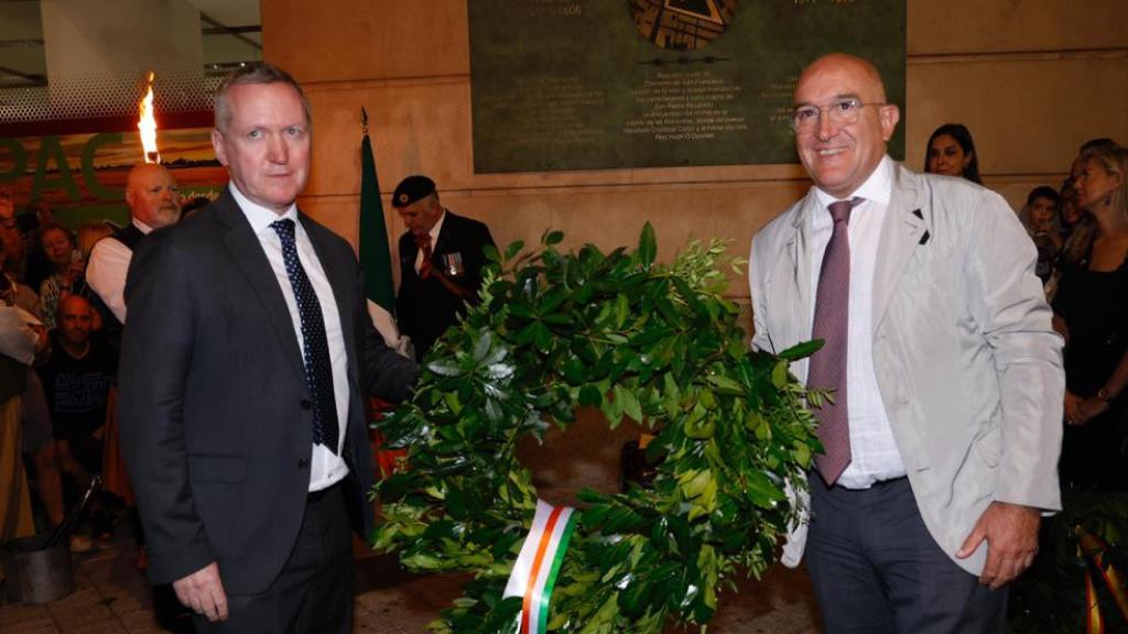 Un funeral de otra época homenajea a Red Hugh O´Donnell, héroe irlandés enterrado en Valladolid  (2)