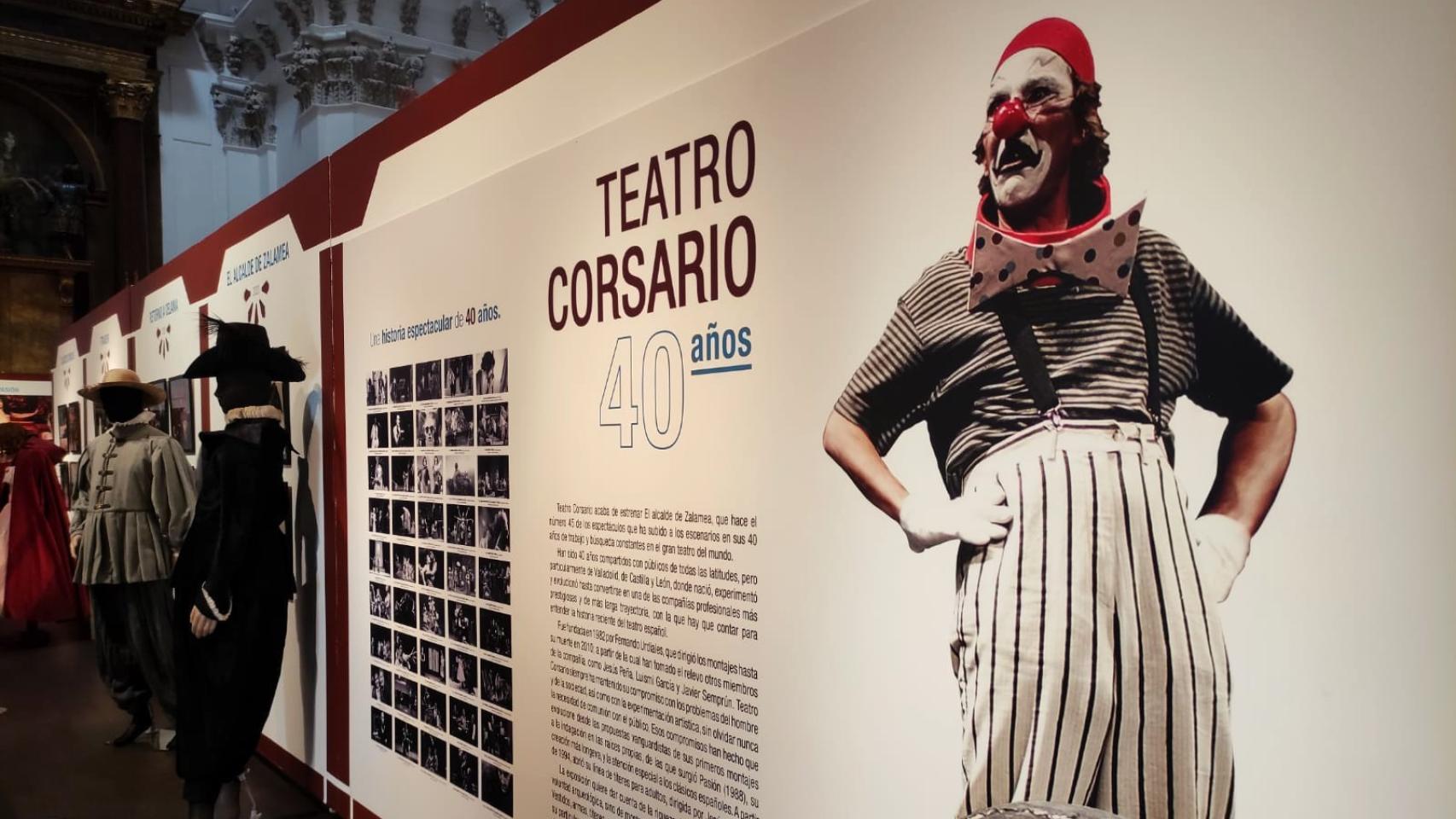 Exposición 'Teatro Corsario. 40 años' en Las Francesas, Valladolid