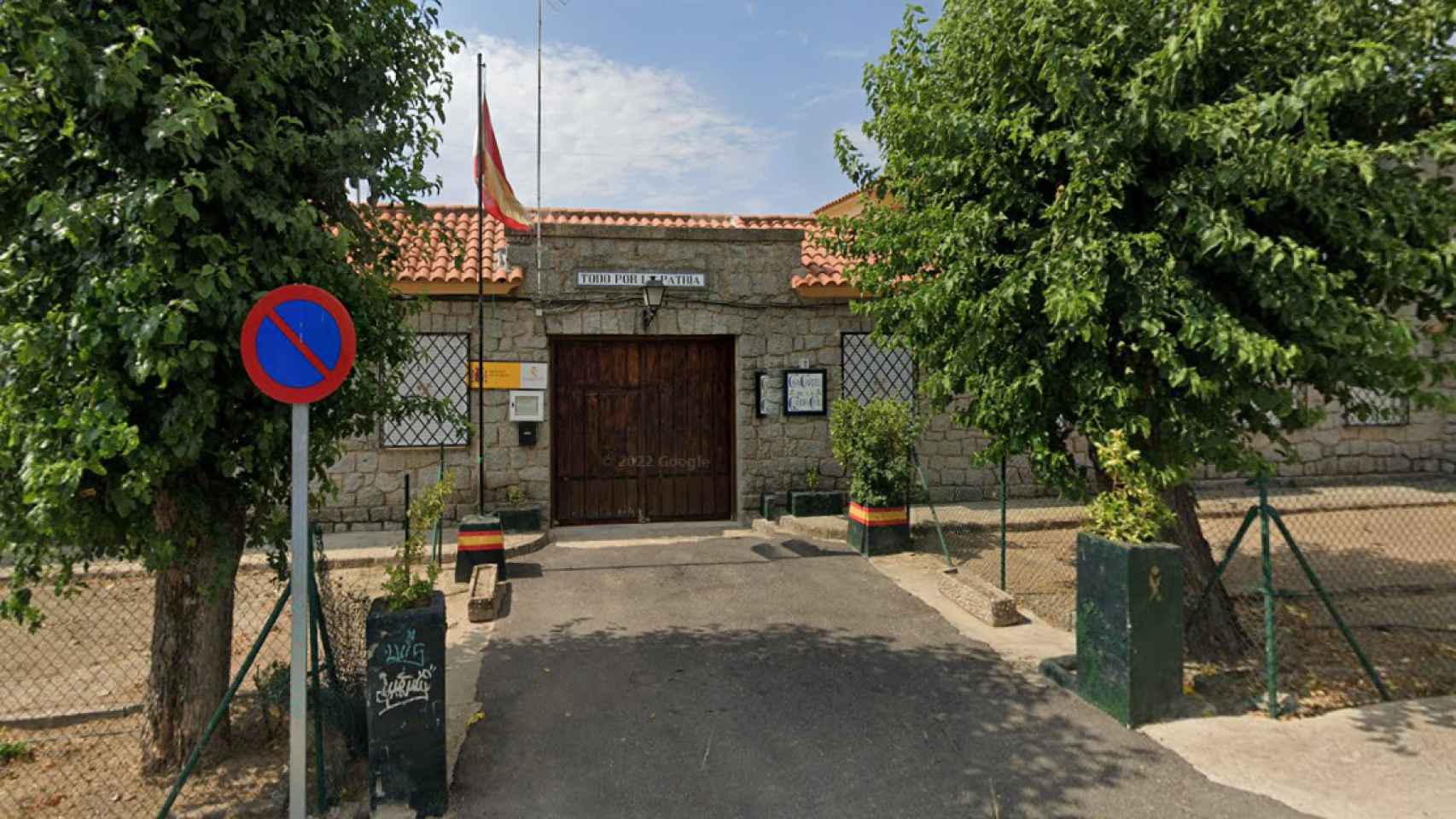 Puesto de la Guardia Civil en Pelahustán (Toledo). Foto: Google Maps.