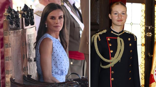 La Reina y su hija, en un montaje de Magas.