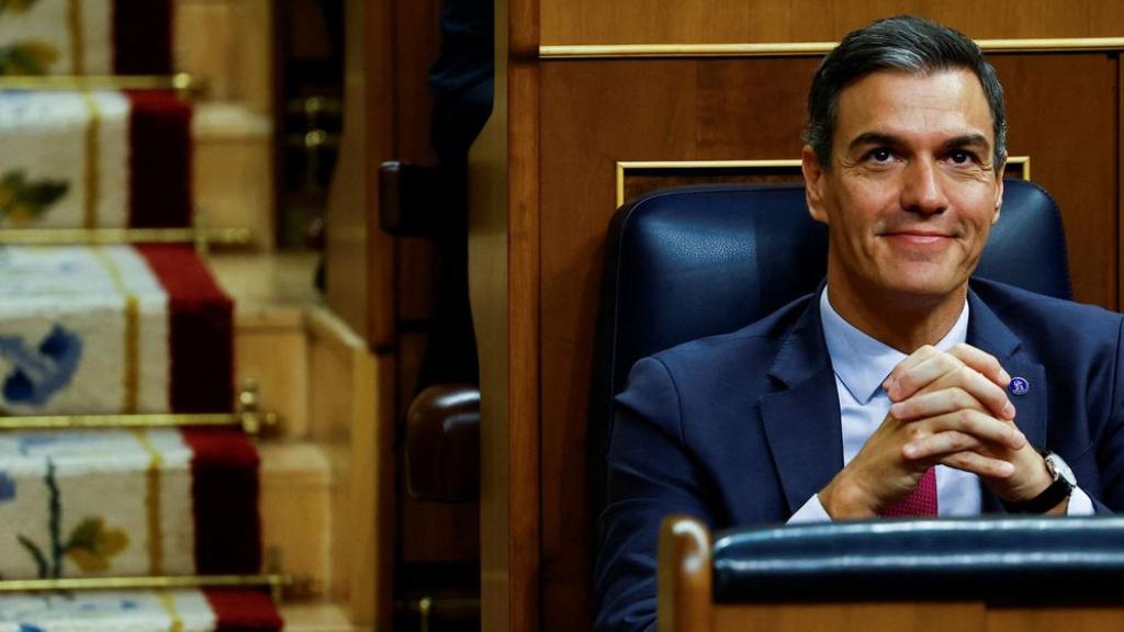 Pedro Sánchez, en el Congreso de los Diputados.