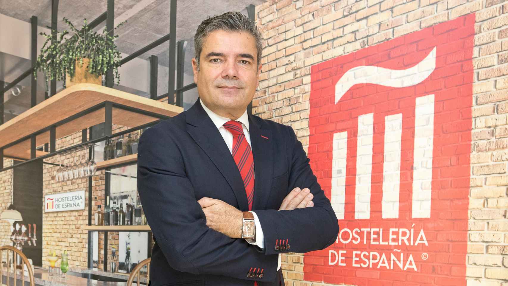 Emilio Gallego, secretario general de la Confederación Empresarial de Hostelería de España