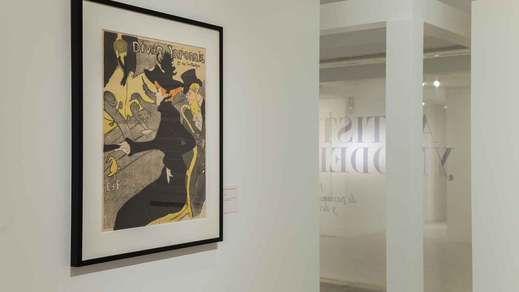 Toulouse-Lautrec en la exposición 'Artistas y modelos' en la Fundación Canal.