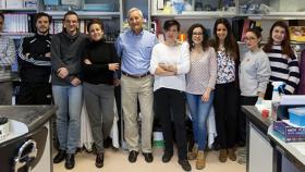 Equipo de Eugenio Santo del Centro de Investigación del Cáncer