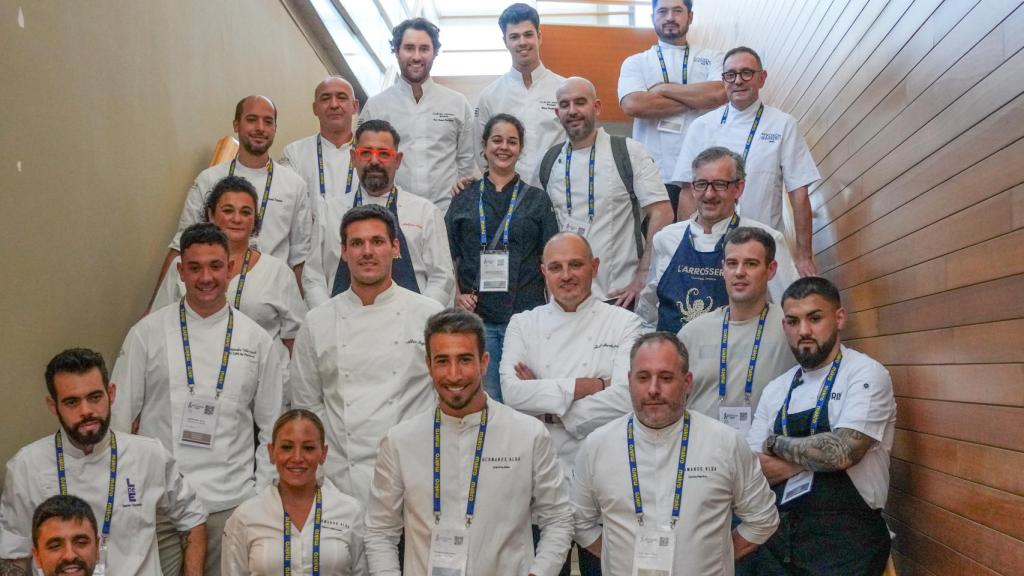 Los participantes al Campeonato de la Mejor Ensaladilla de España