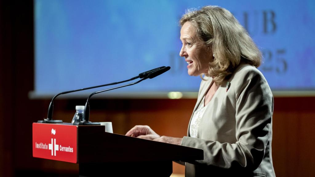 La vicepresidenta primera y ministra de Asuntos Económicos y Transformación Digital en funciones, Nadia Calviño
