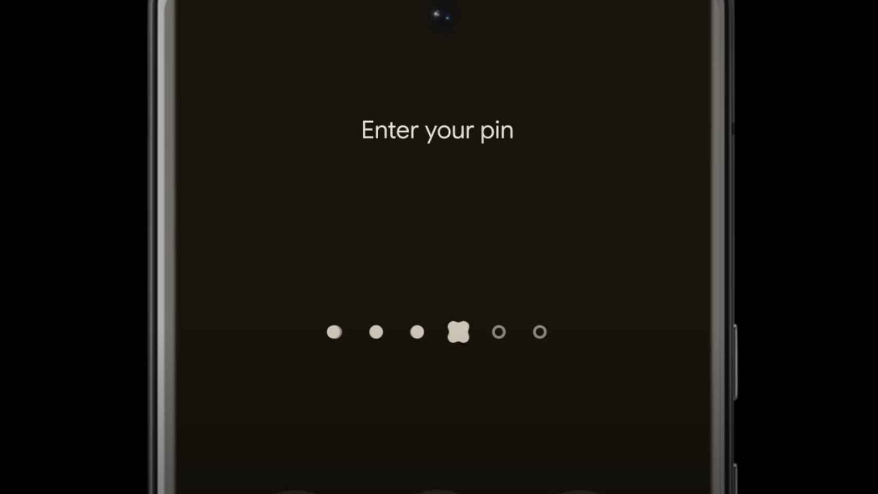 PIN de 6 dígitos en Android 14