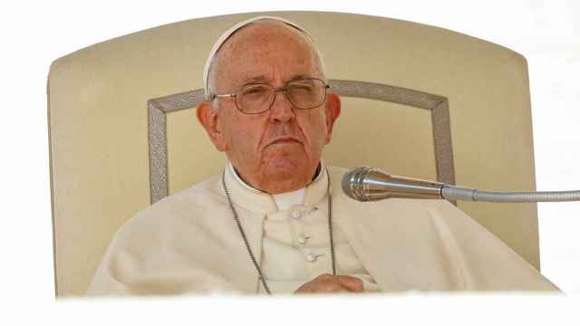 El papa Francisco este miércoles en una audiencia en el Vaticano.