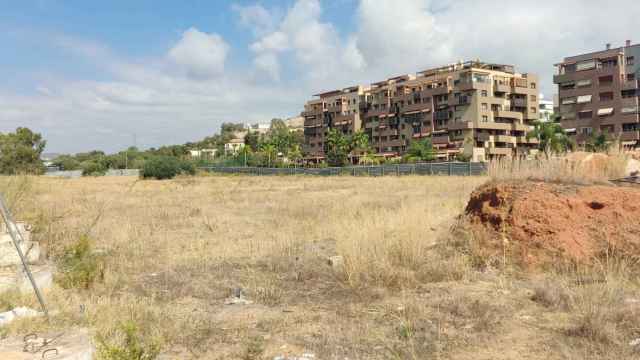 Vista de la parcela sobre la que Azora proyecta una nueva promoción con 264 viviendas.
