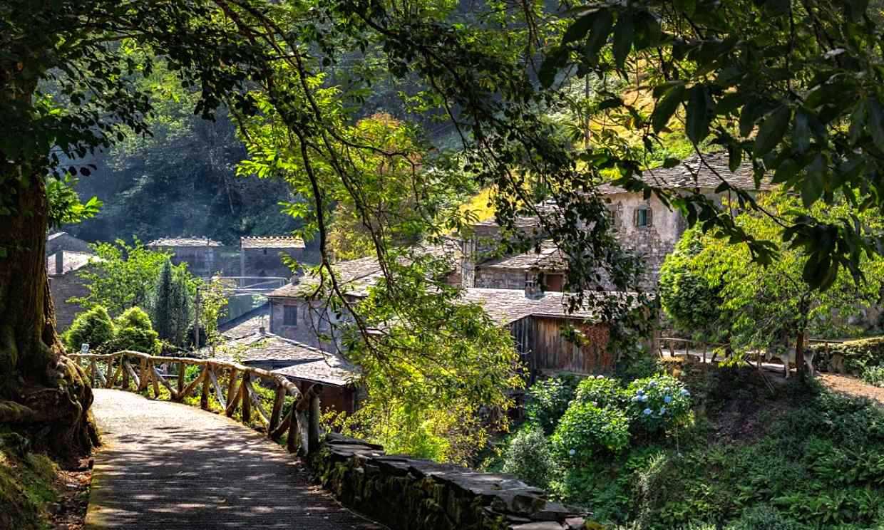 Aldea Teixois, Taramundi, Asturias. Foto: Shutterstock