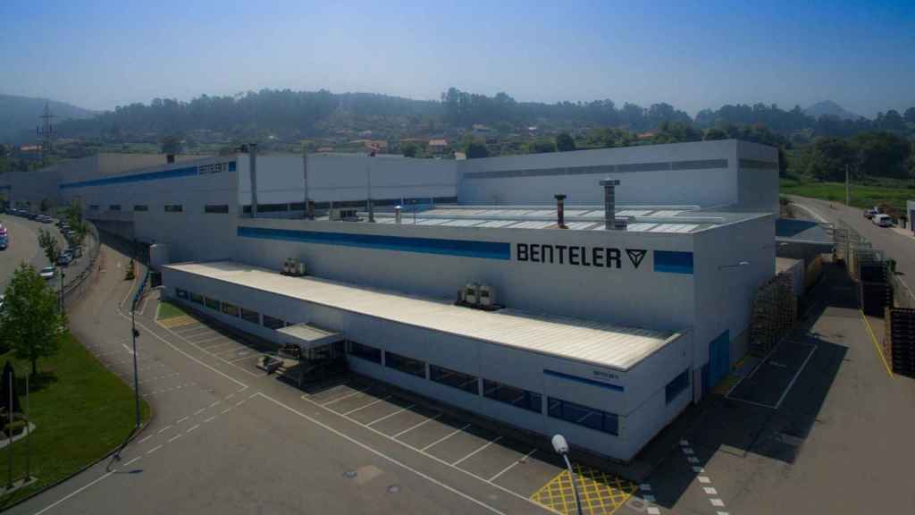 Planta de Benteler en el polígono de Valadares, en Vigo.