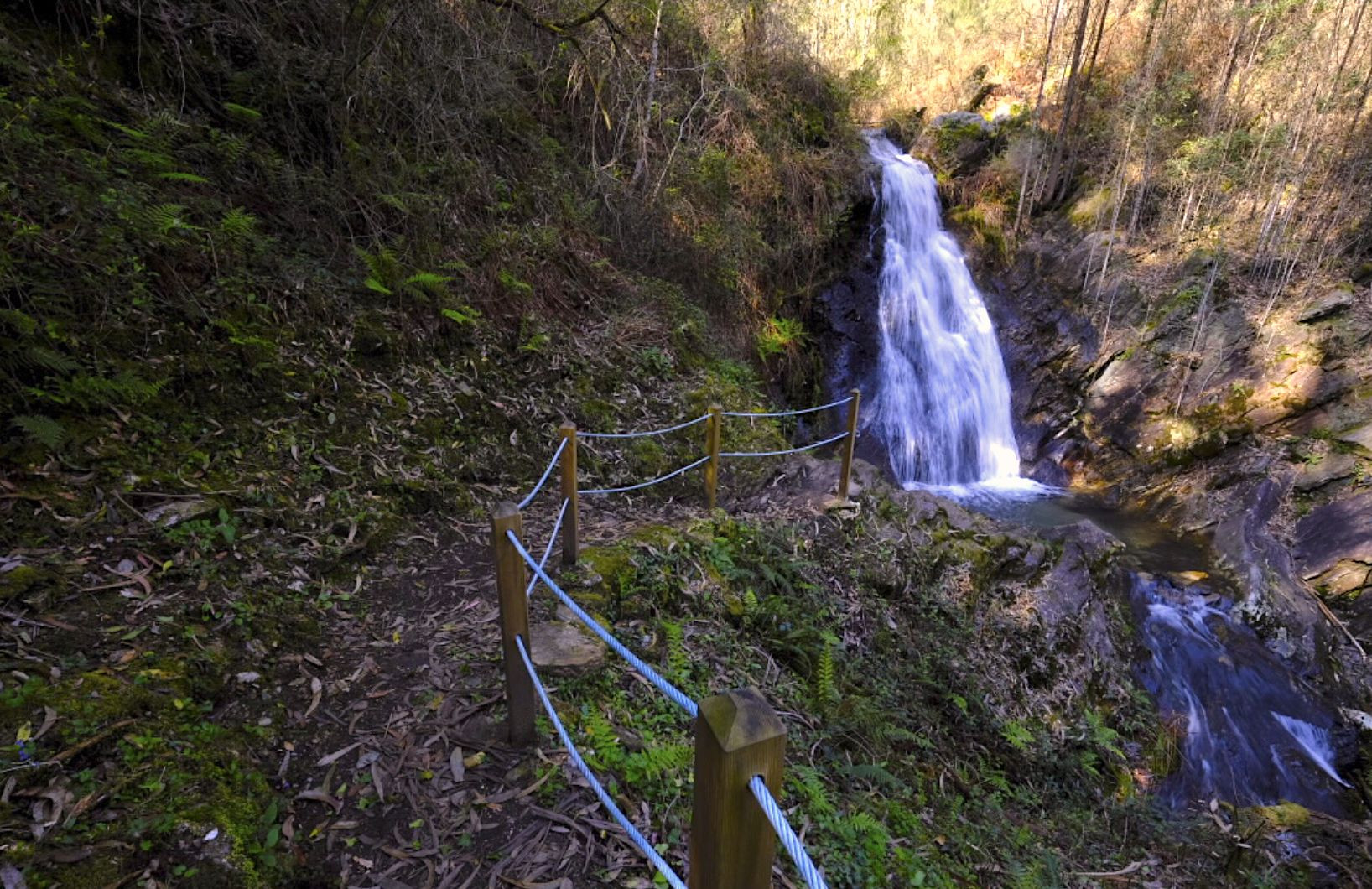 As fervenzas do Pereiro, Poio. Foto: Turismo de Galicia