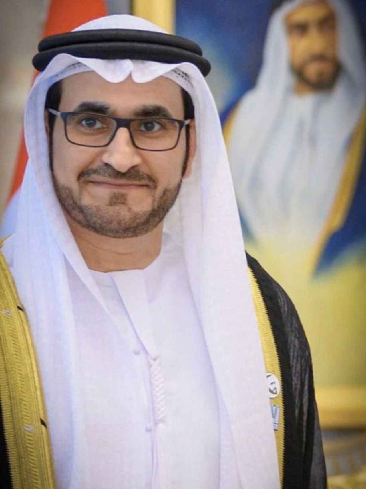 Omar Obaid Al Shamsi, embajador de Emiratos Árabes Unidos.