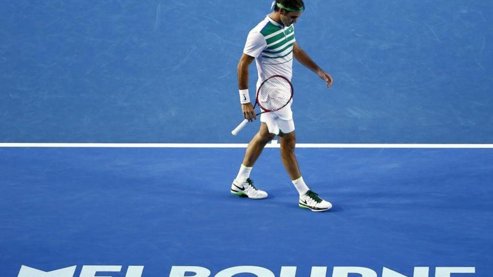 Federer, en Melbourne.